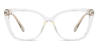 Clear Phoebe - Cat Eye Glasses