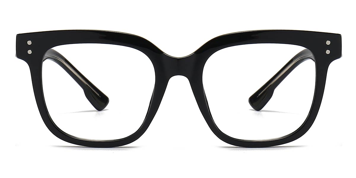 Black - Square Glasses - Dahila