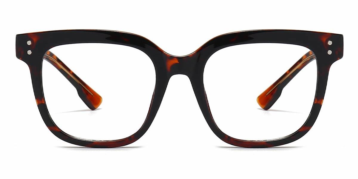 Tortoiseshell Dahila - Square Glasses