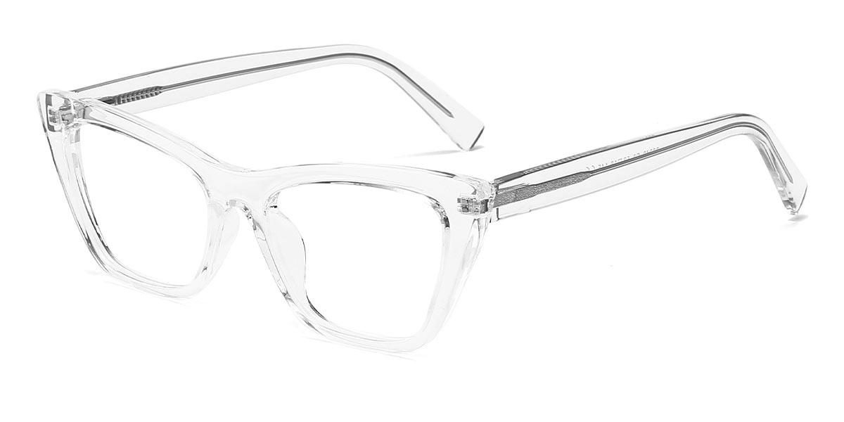 Clear Cassia - Cat Eye Glasses