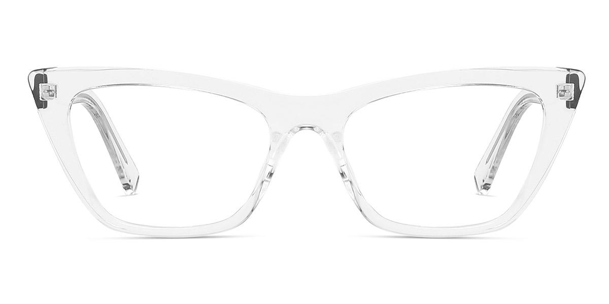 Clear Cassia - Cat Eye Glasses