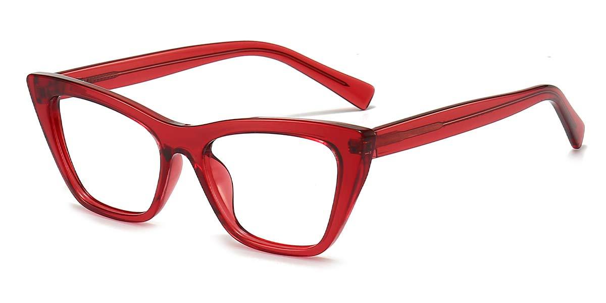 Red Cassia - Cat Eye Glasses