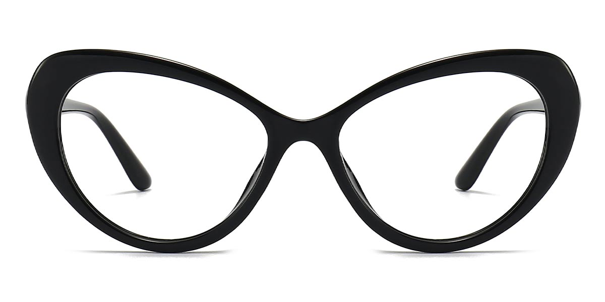Black - Cat eye Glasses - Sloane