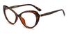 Tortoiseshell Sloane - Cat Eye Glasses