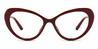 Wine Sloane - Cat Eye Glasses