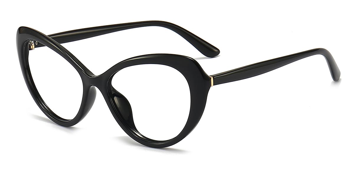 Black - Cat eye Glasses - Sloane