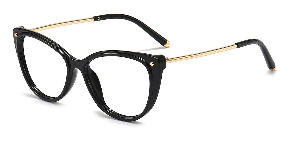 Black Effie - Cat Eye Glasses