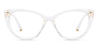 Transparent Effie - Cat Eye Glasses