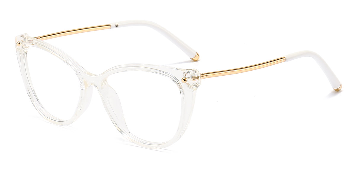 Transparent Effie - Cat eye Glasses
