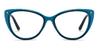 Emerald Effie - Cat Eye Glasses