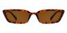 Tortoiseshell Brown Kiki - Rectangle Sunglasses