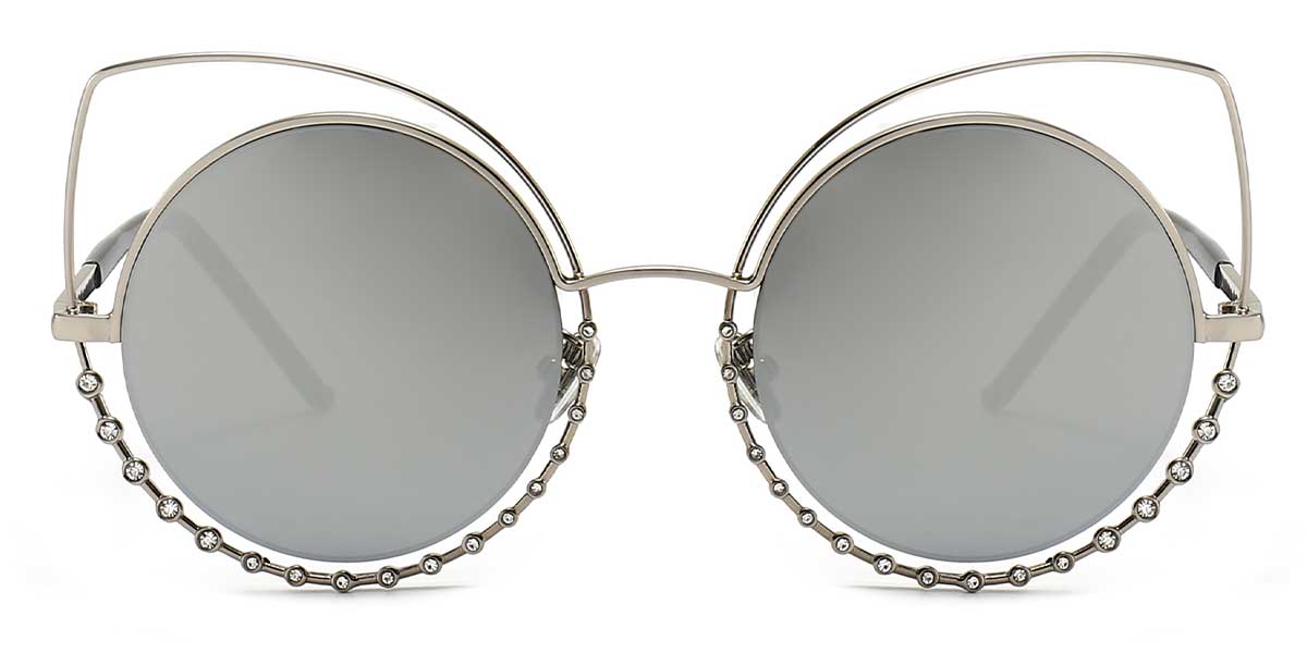 Silver Silkie - Cat eye Sunglasses