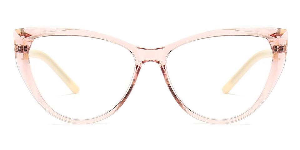 Light Pink Damiane - Cat Eye Glasses