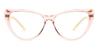 Light Pink Damiane - Cat Eye Glasses