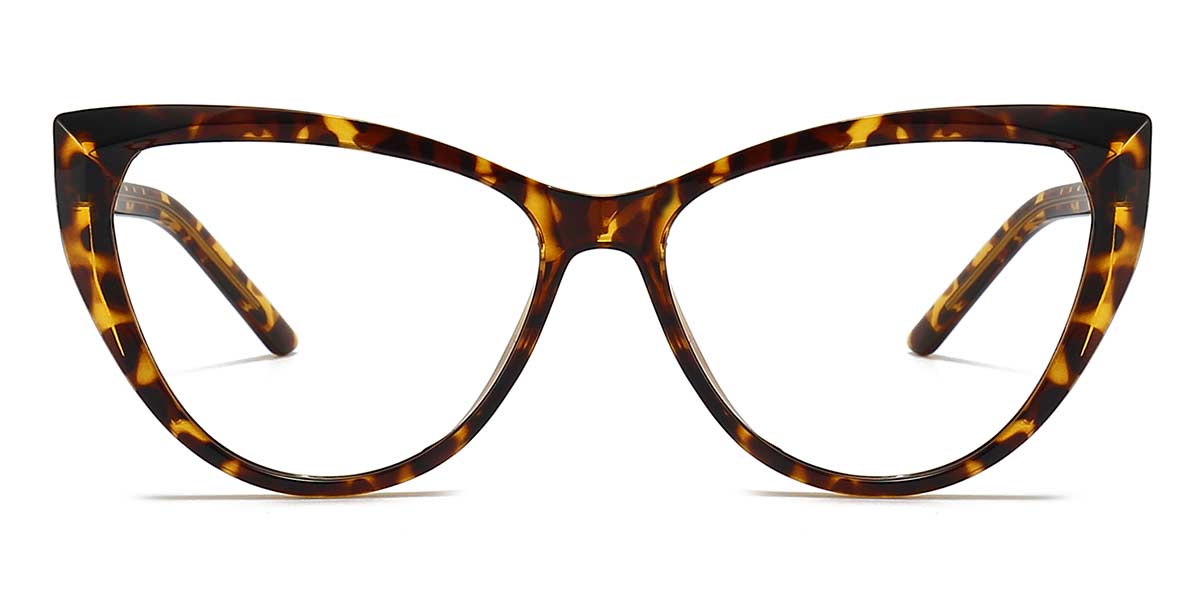Tortoiseshell Damiane - Cat eye Glasses