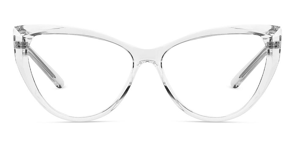 Clear Damiane - Cat Eye Glasses