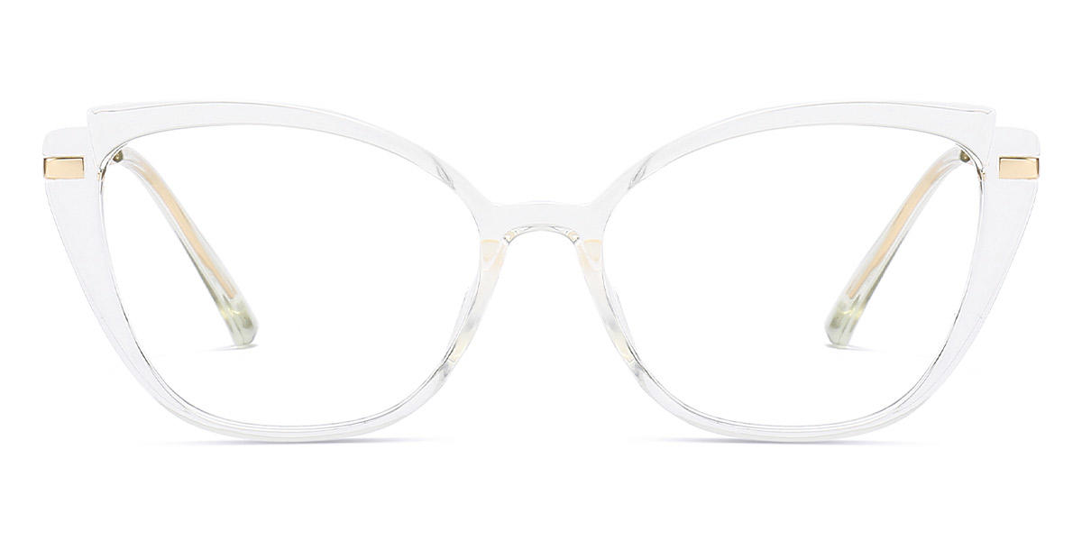 Clear Nell - Cat Eye Glasses