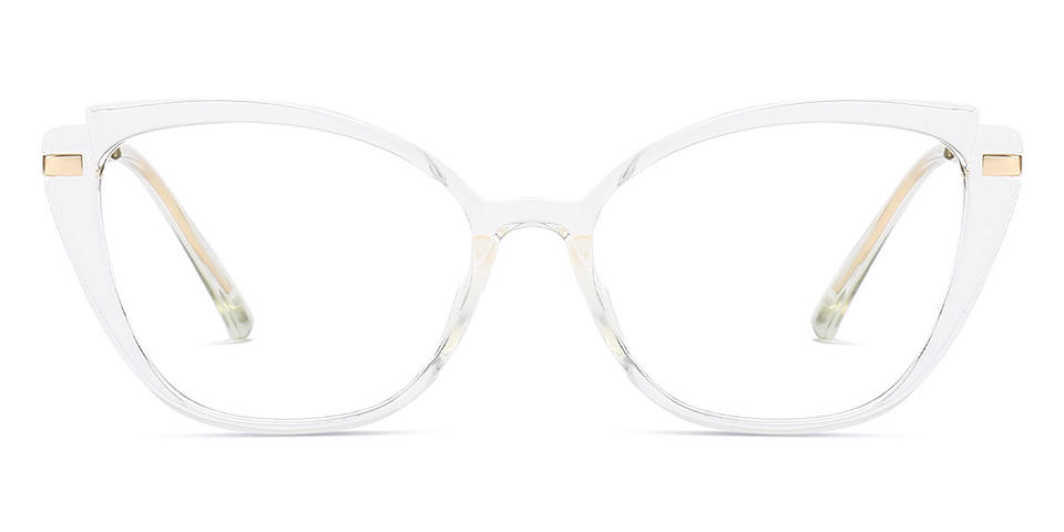 Clear Nell - Cat Eye Glasses