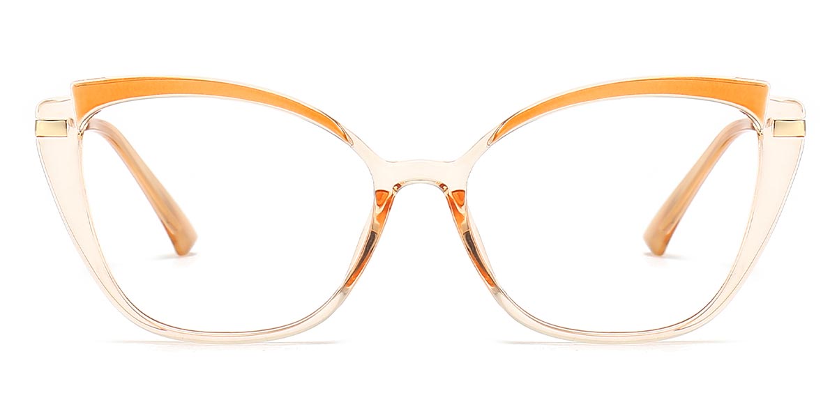 Tortoiseshell Brown - Cat eye Glasses - Nell
