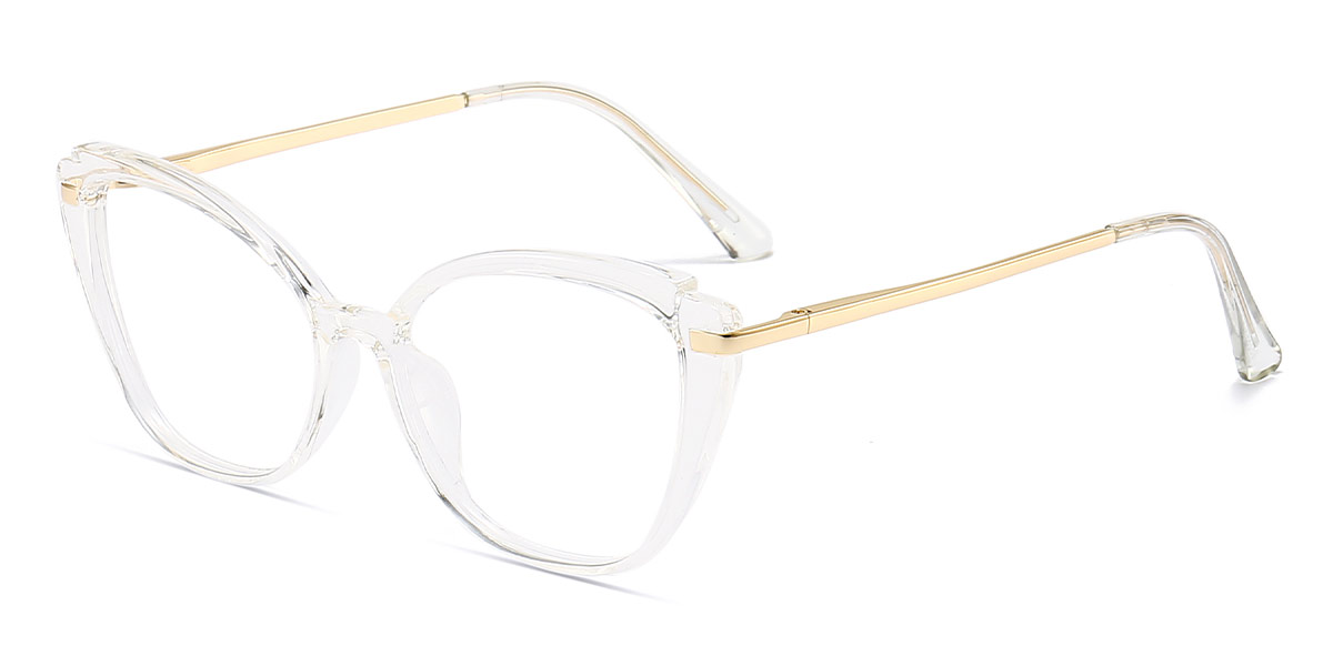 Transparent Nell - Cat eye Glasses