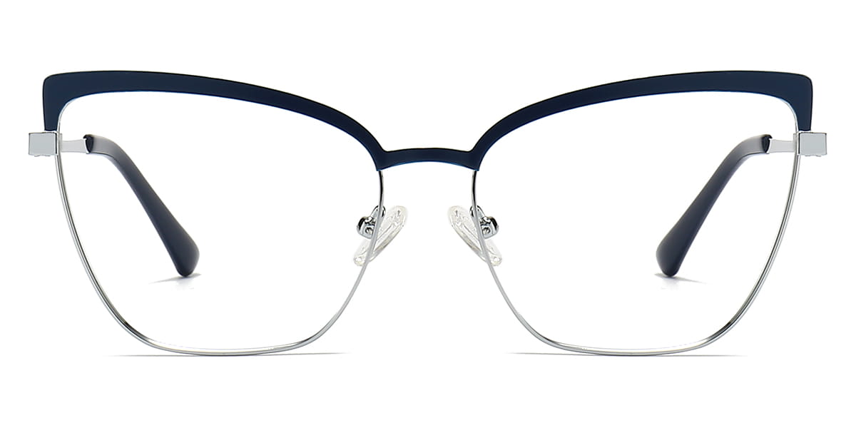 Blue - Cat eye Glasses - Gia