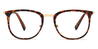 Tortoiseshell Aurinda - Square Glasses