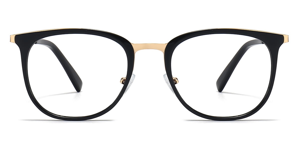 Black Aurinda - Square Glasses
