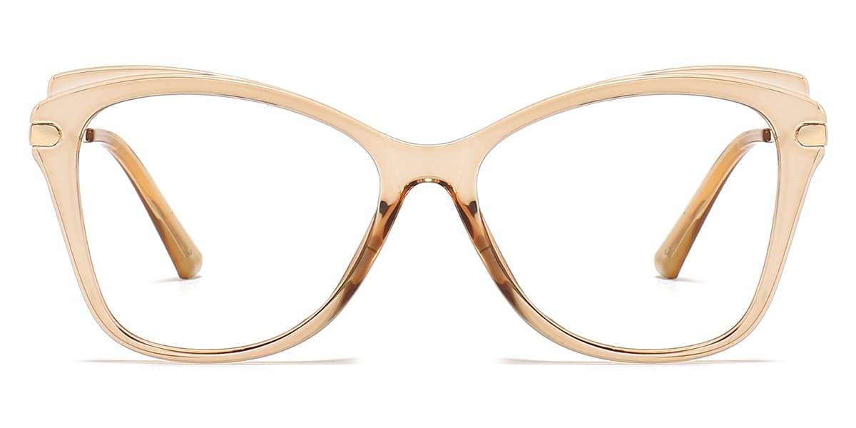 Tortoiseshell Brown Esha - Cat eye Glasses