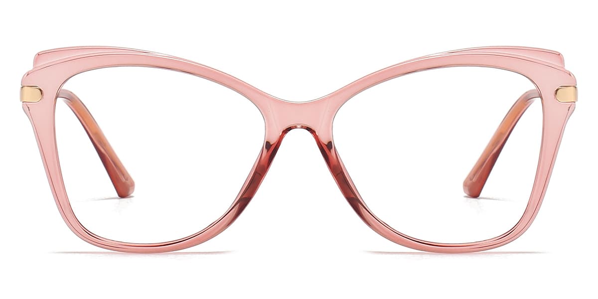Pink - Cat eye Glasses - Esha