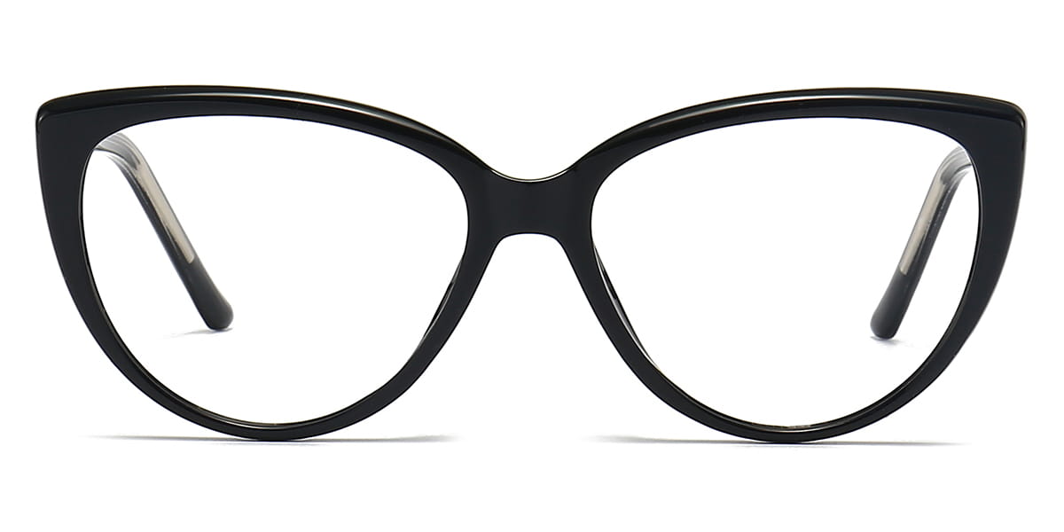 Black Olivia - Cat eye Glasses