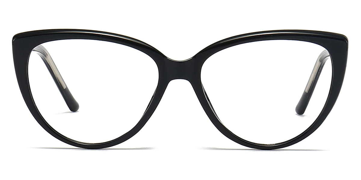 Black Olivia - Cat Eye Glasses