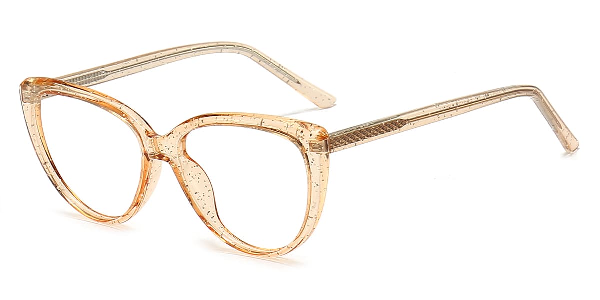 Tortoiseshell Brown Olivia - Cat eye Glasses