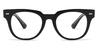 Black Vivian - Oval Glasses