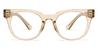 Tortoiseshell Brown Vivian - Oval Glasses