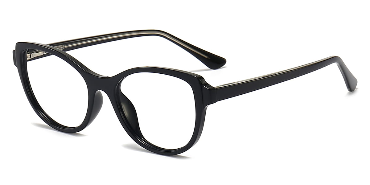 Black - Cat eye Glasses - Saoirse