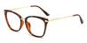 Tortoiseshell Eulala - Cat Eye Glasses