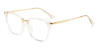 Clear Eulala - Cat Eye Glasses