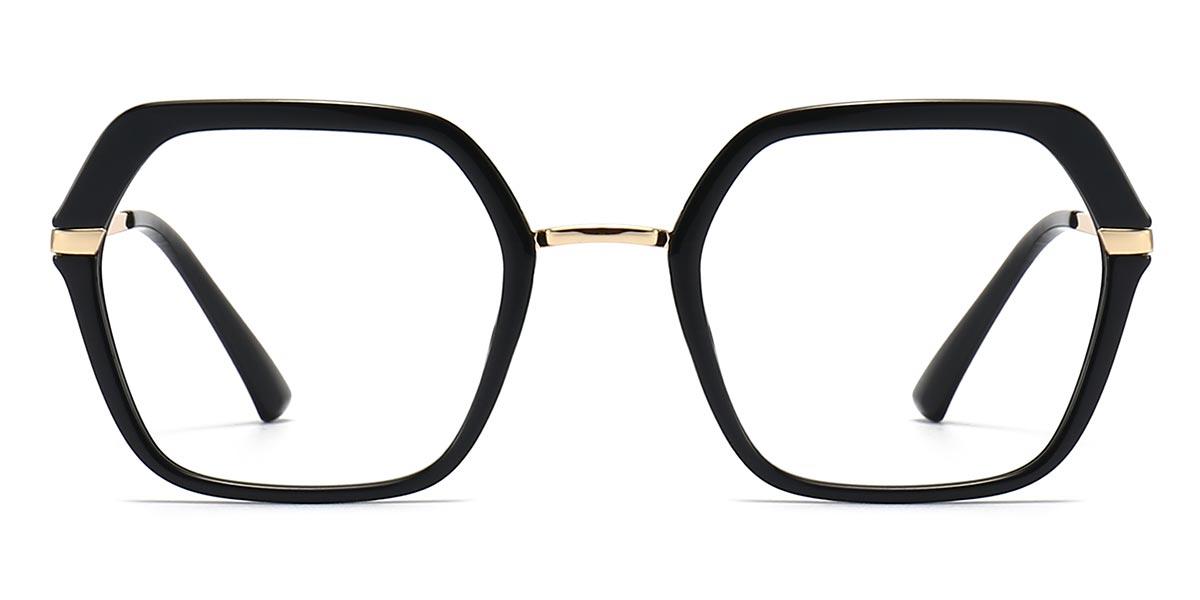 Black Tikvah - Square Glasses