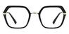 Black Tikvah - Square Glasses