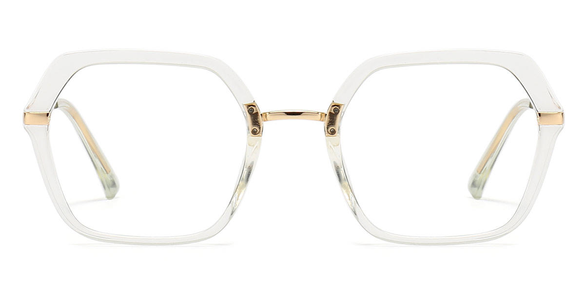 Clear Tikvah - Square Glasses