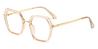 Tortoiseshell Brown Tikvah - Square Glasses
