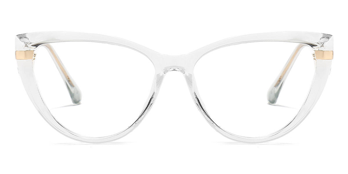 Clear Rumi - Cat Eye Glasses