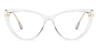 Clear Rumi - Cat Eye Glasses
