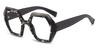 Black Tortoiseshell Siobhan - Square Glasses