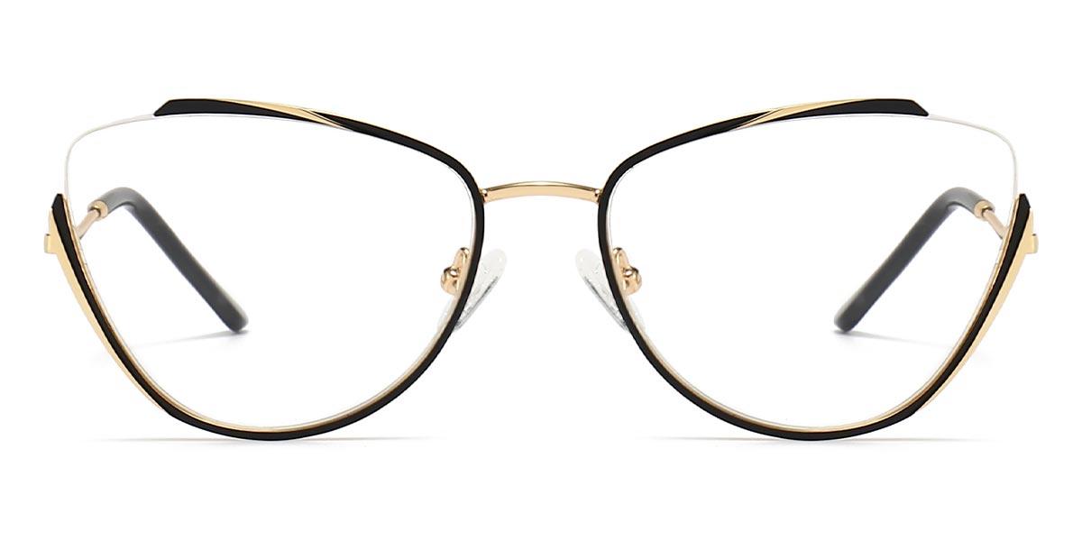 Black Peridot - Cat Eye Glasses