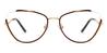 Brown Peridot - Cat Eye Glasses