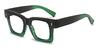 Green Amidala - Square Glasses