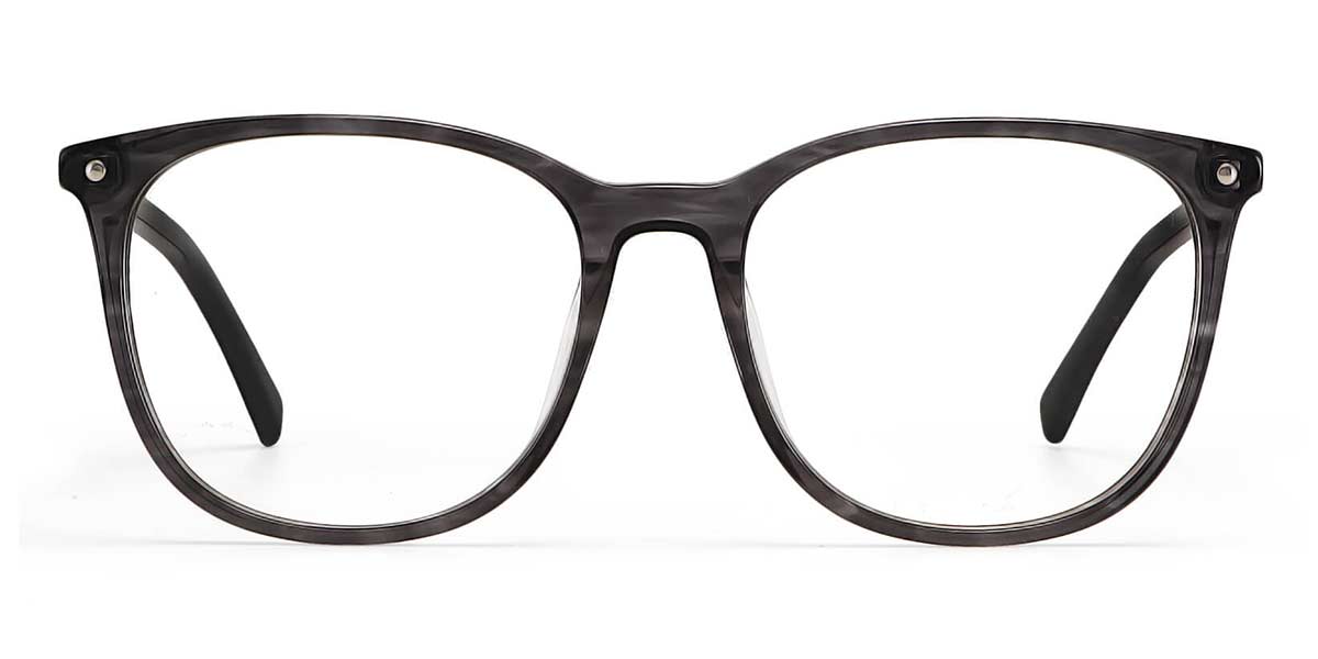 Black Acacia - Square Glasses