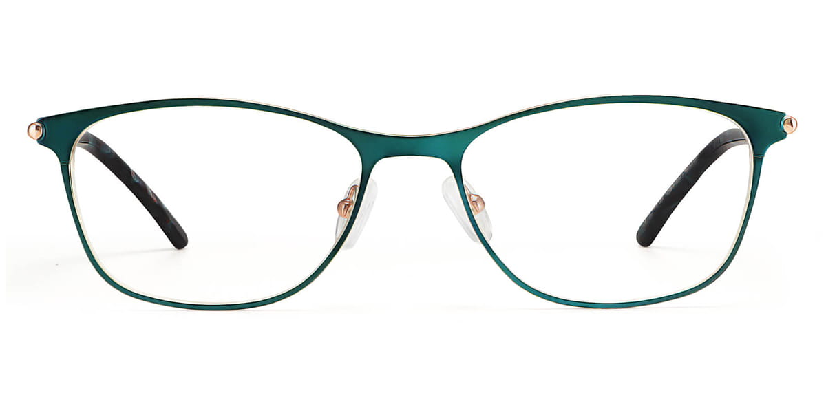 Emerald - Rectangle Glasses - Afton