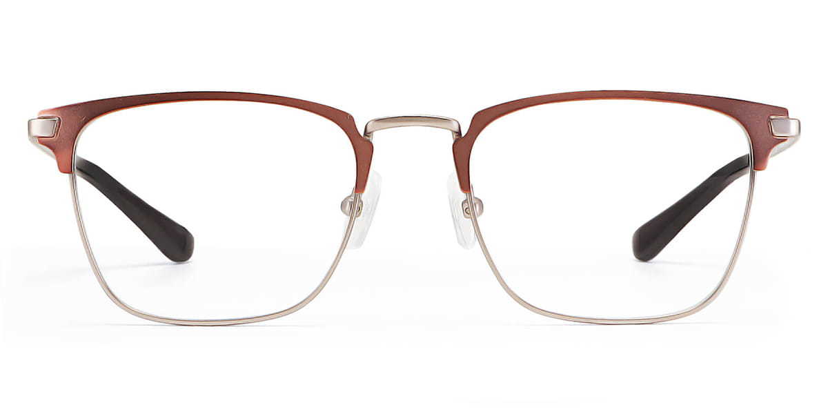 Brown Alliance - Square Glasses
